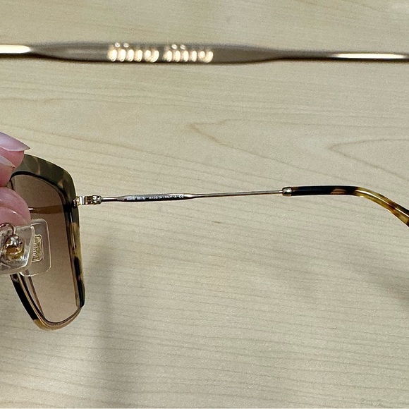 BNIB miu miu butterfly tortoiseshell sunglasses - Picture 7 of 12
